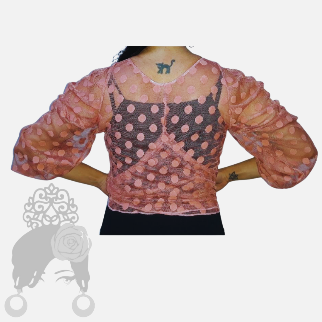 Blusa de tul Levanticas
