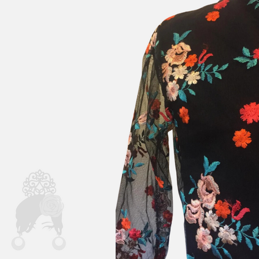 Bolero de tul bordado Joy