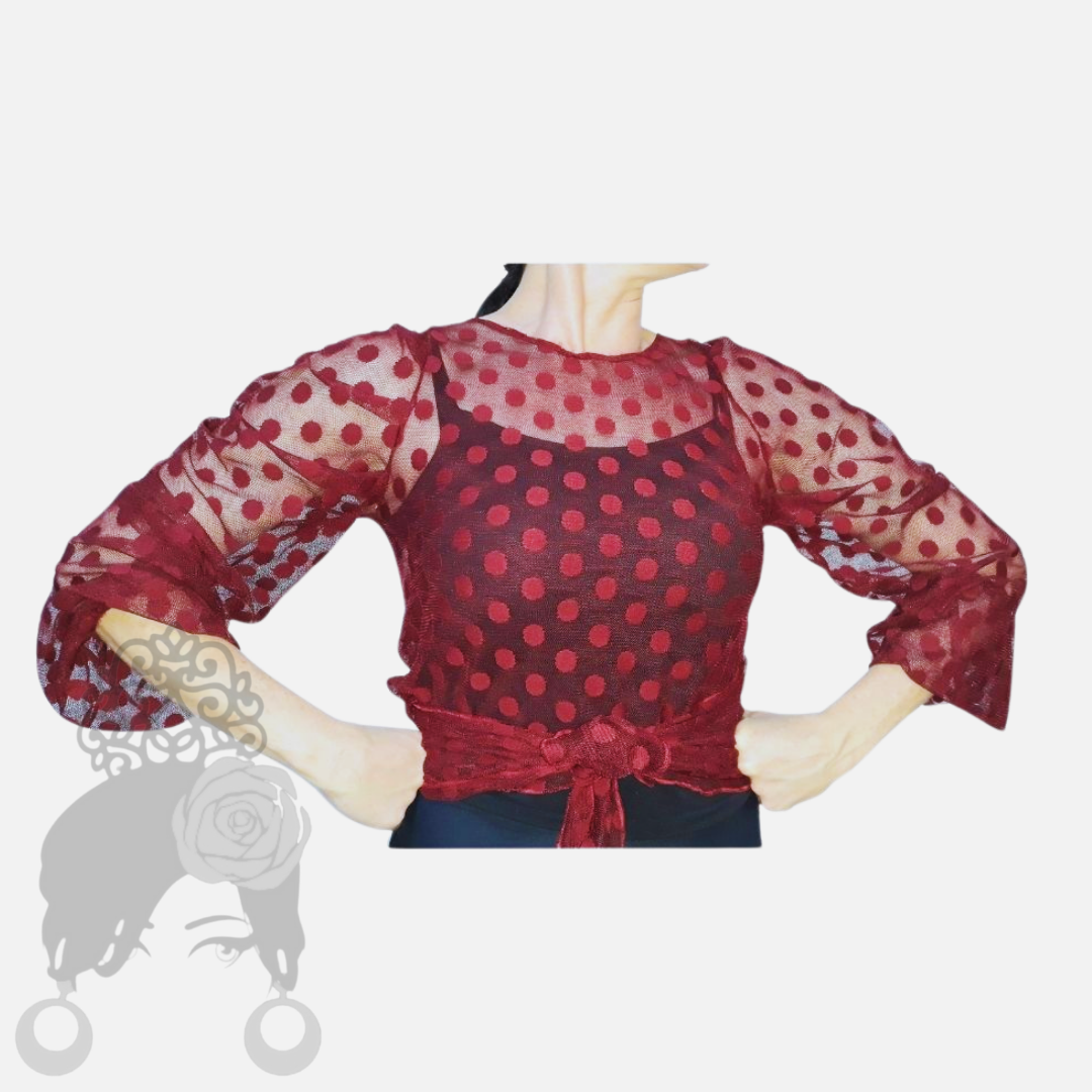 Blusa de tul Levanticas