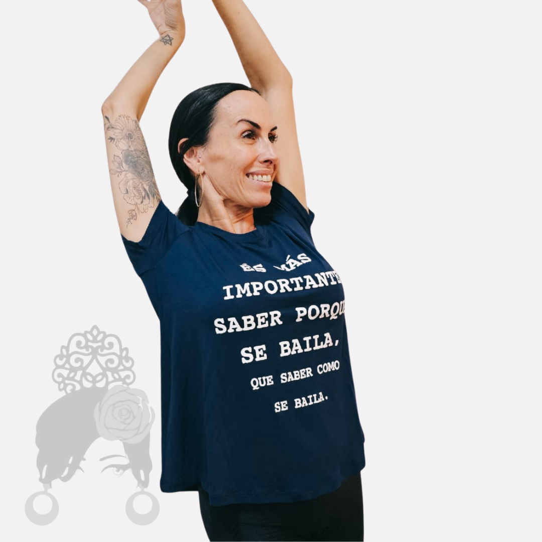 Camiseta de manga corta ¿Por qué bailar?