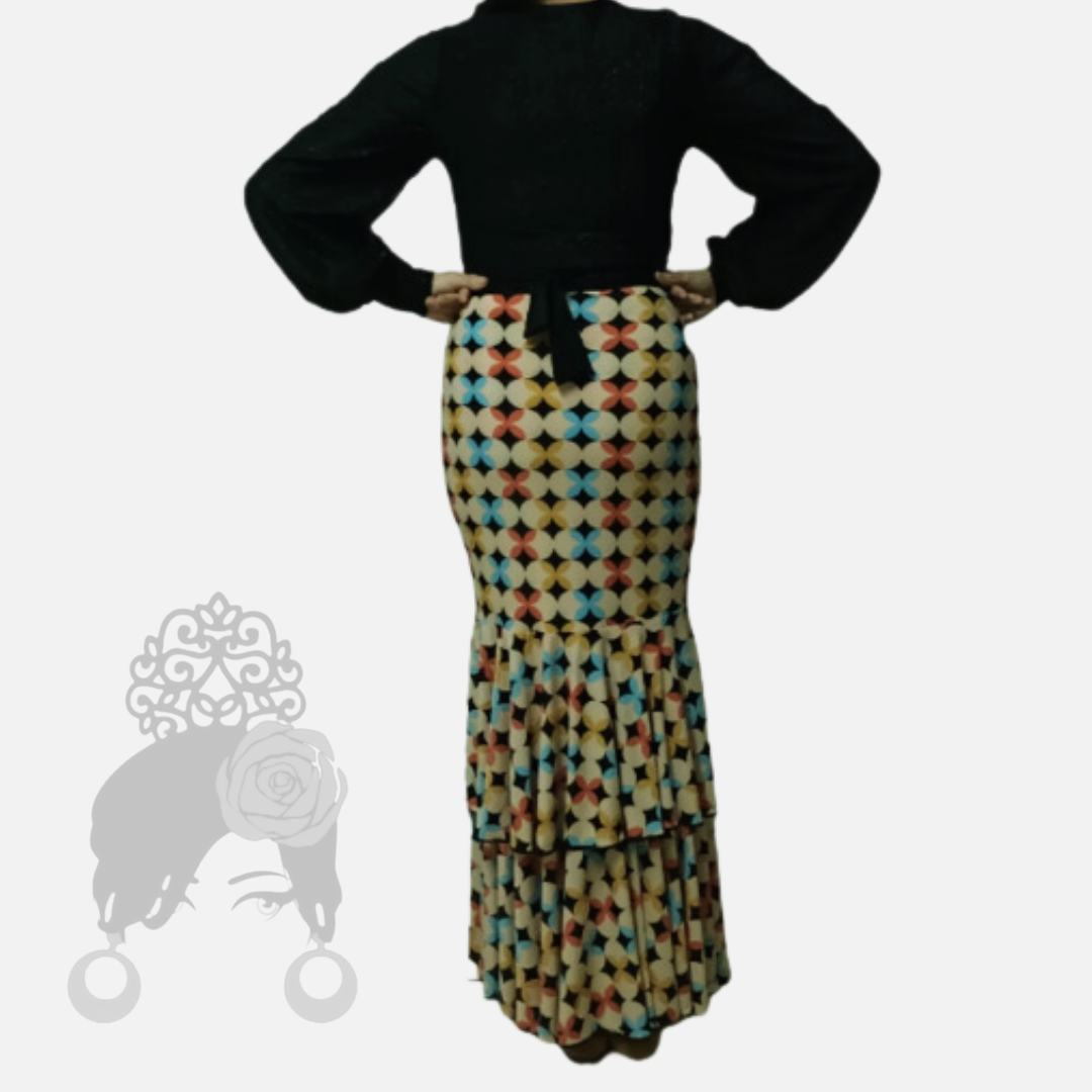 Printed Tango Skirt