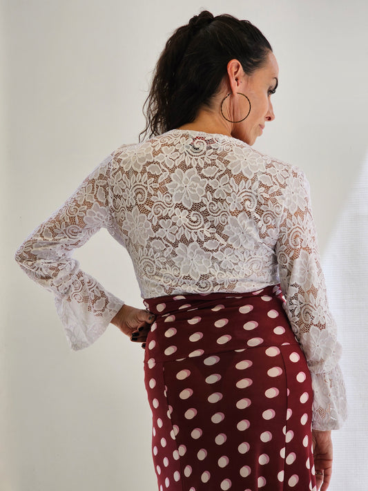 Blusa de encaje Lucena