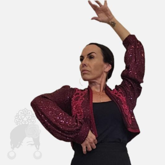 Bolero de lentejuelas