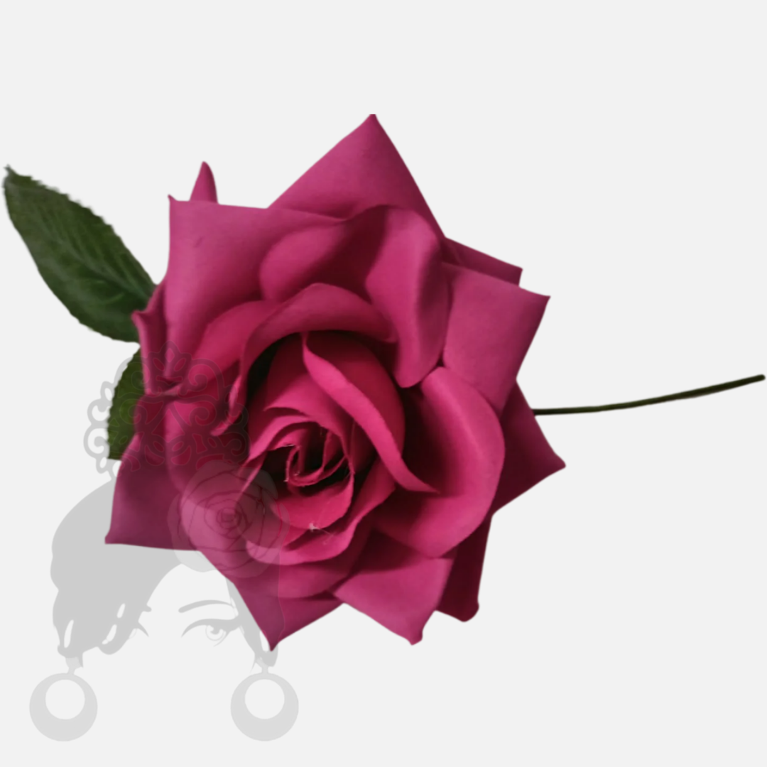 Large Rose with Wire