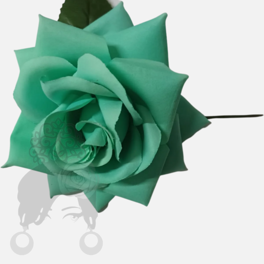 Large Rose with Wire