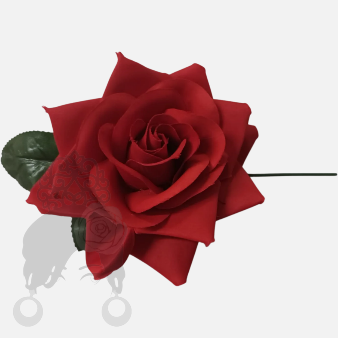 Large Rose with Wire
