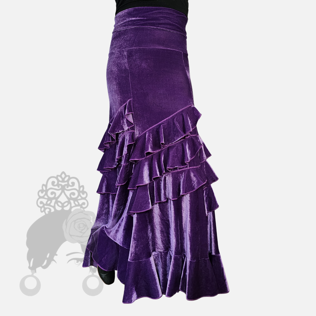 Cabales Velvet Skirt