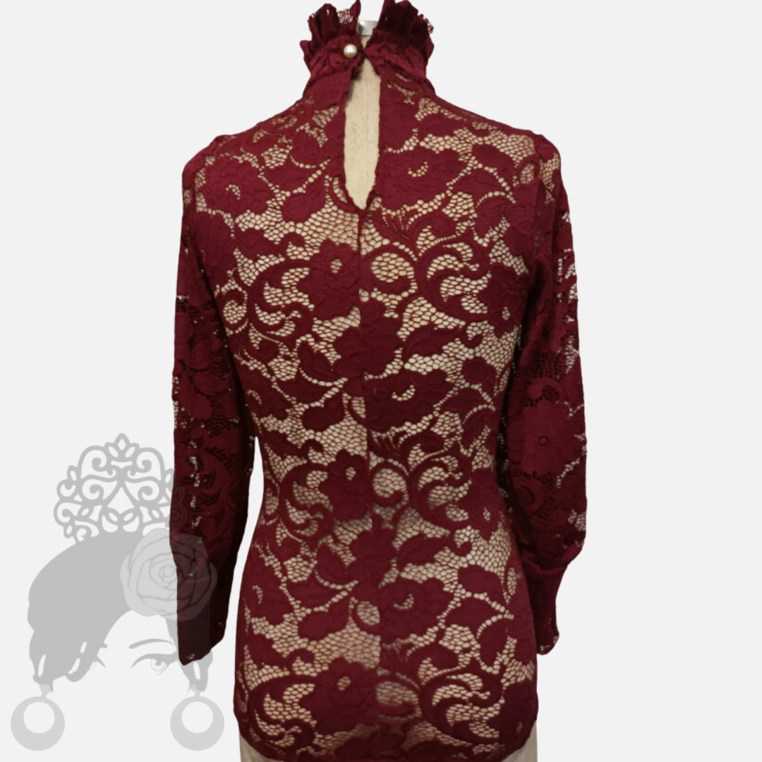 Blusa de encaje Fandangos