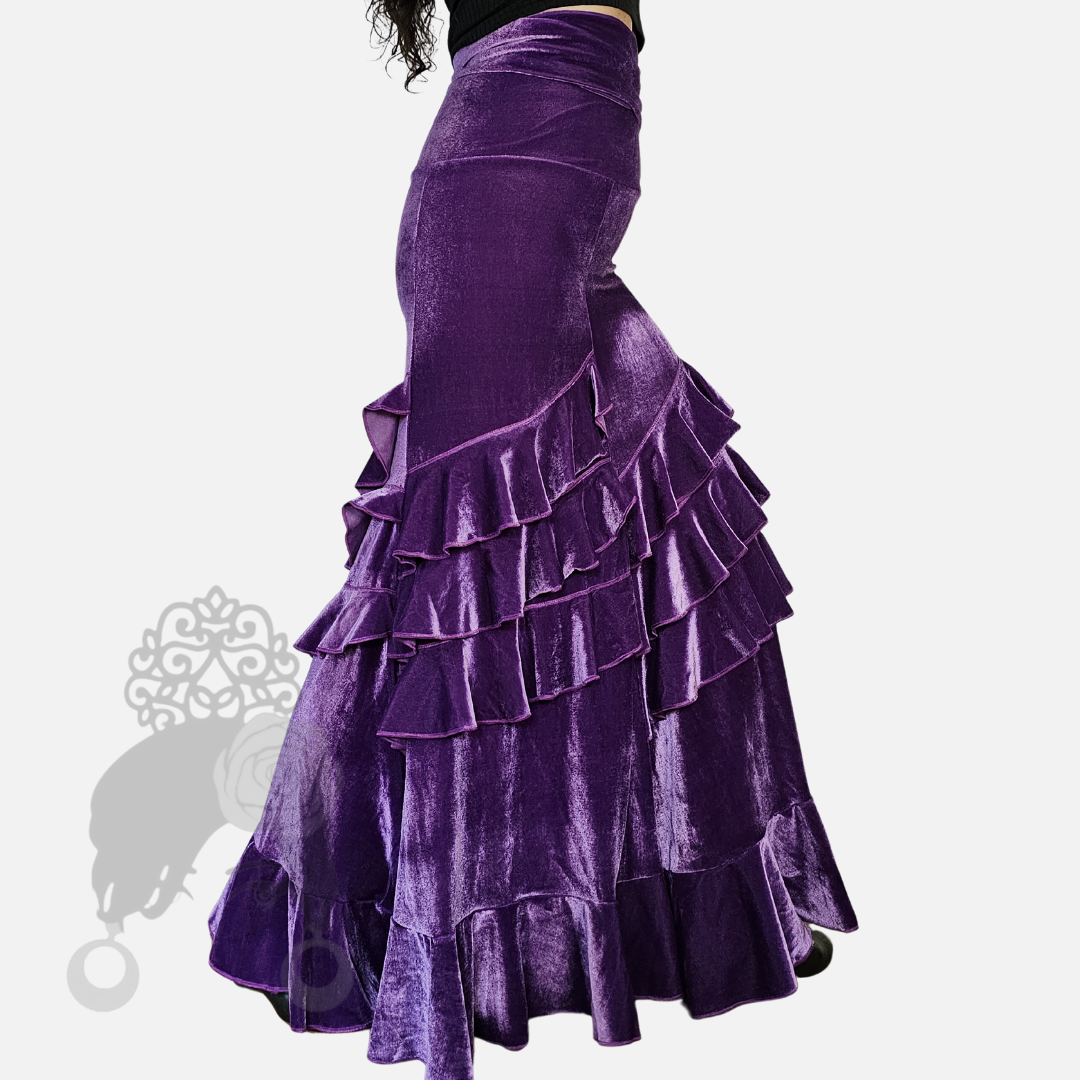 Cabales Velvet Skirt
