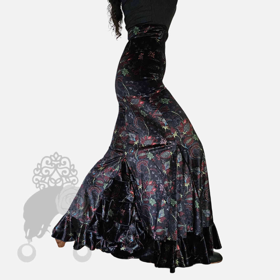 Mirabras Velvet Skirt