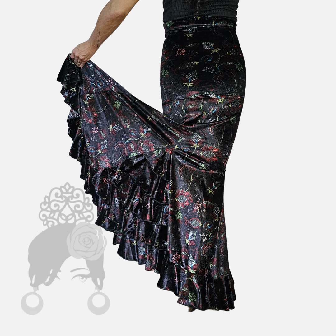 Mirabras Velvet Skirt