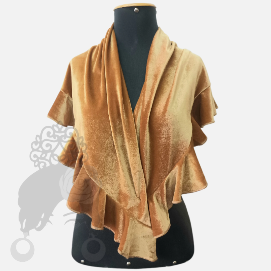 Velvet Peak with Ruffles