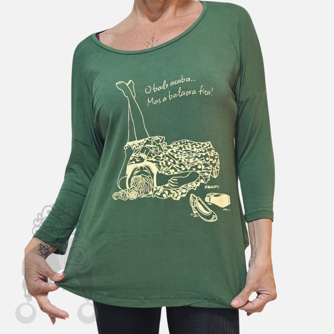 Camiseta de bailarina
