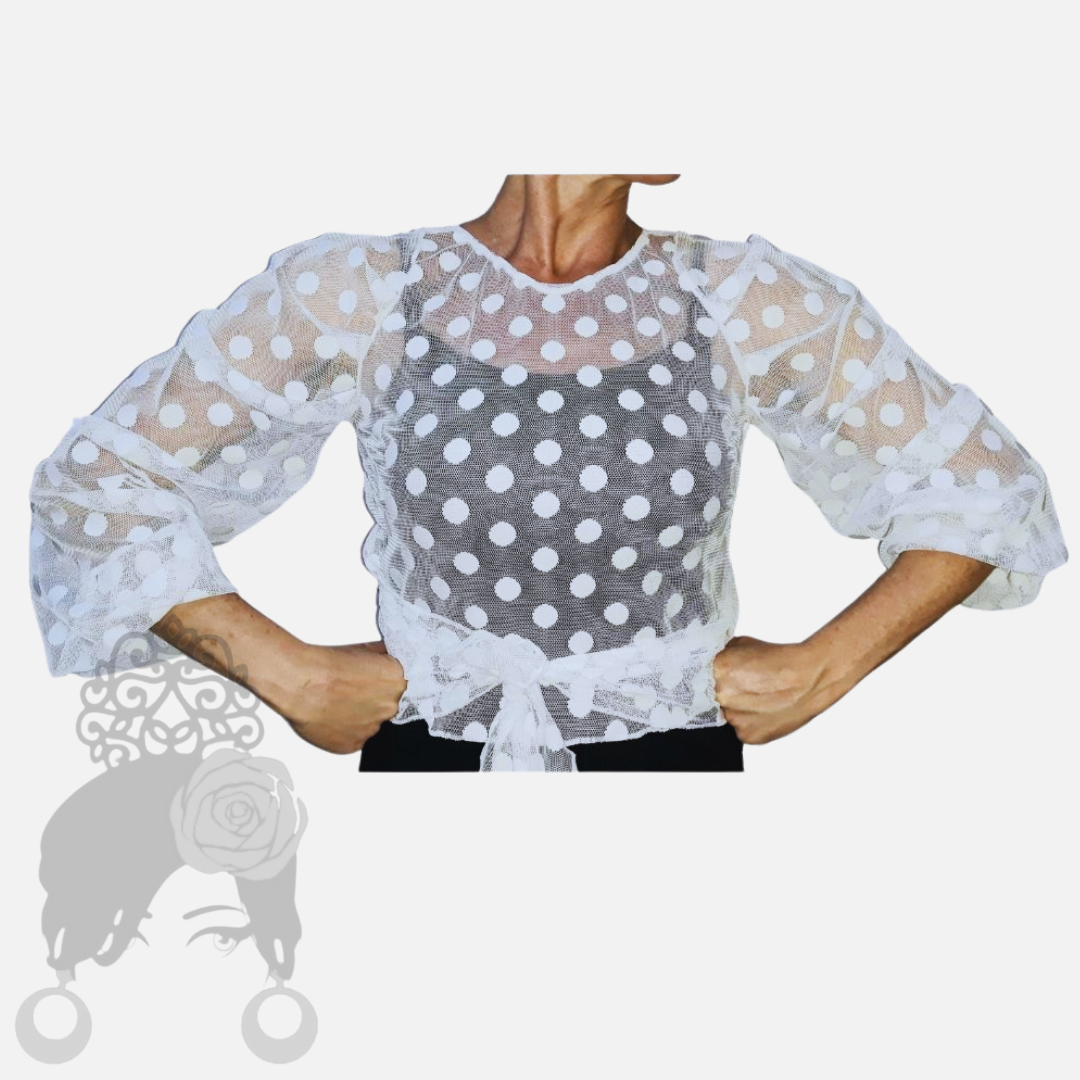 Blusa de tul Levanticas
