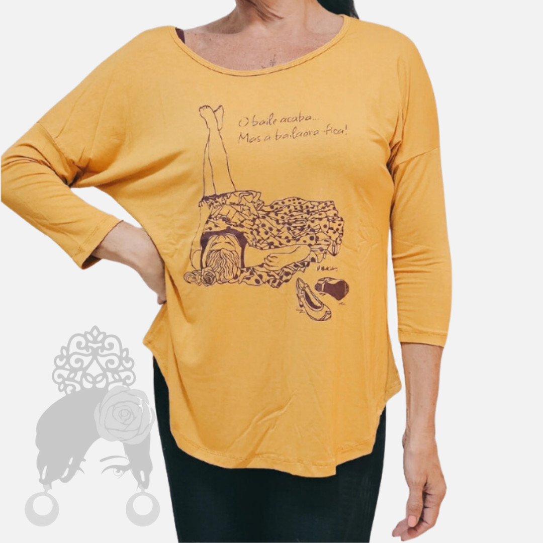 Camiseta de bailarina
