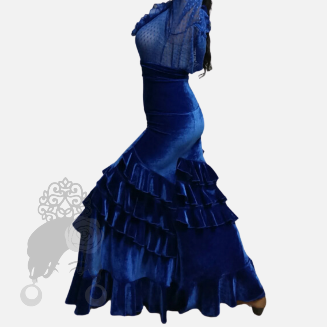 Cabales Velvet Skirt