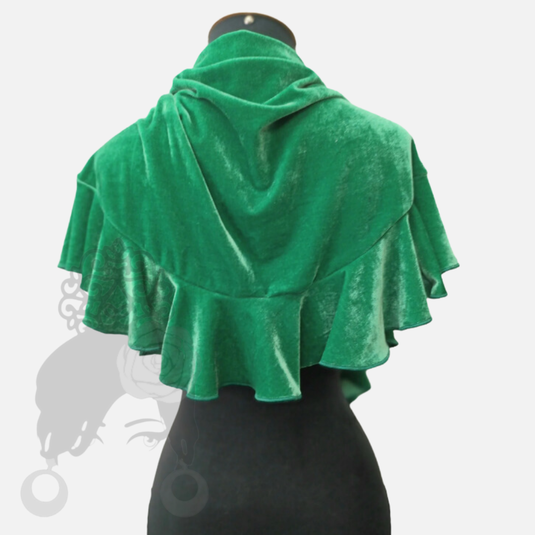 Velvet Peak with Ruffles