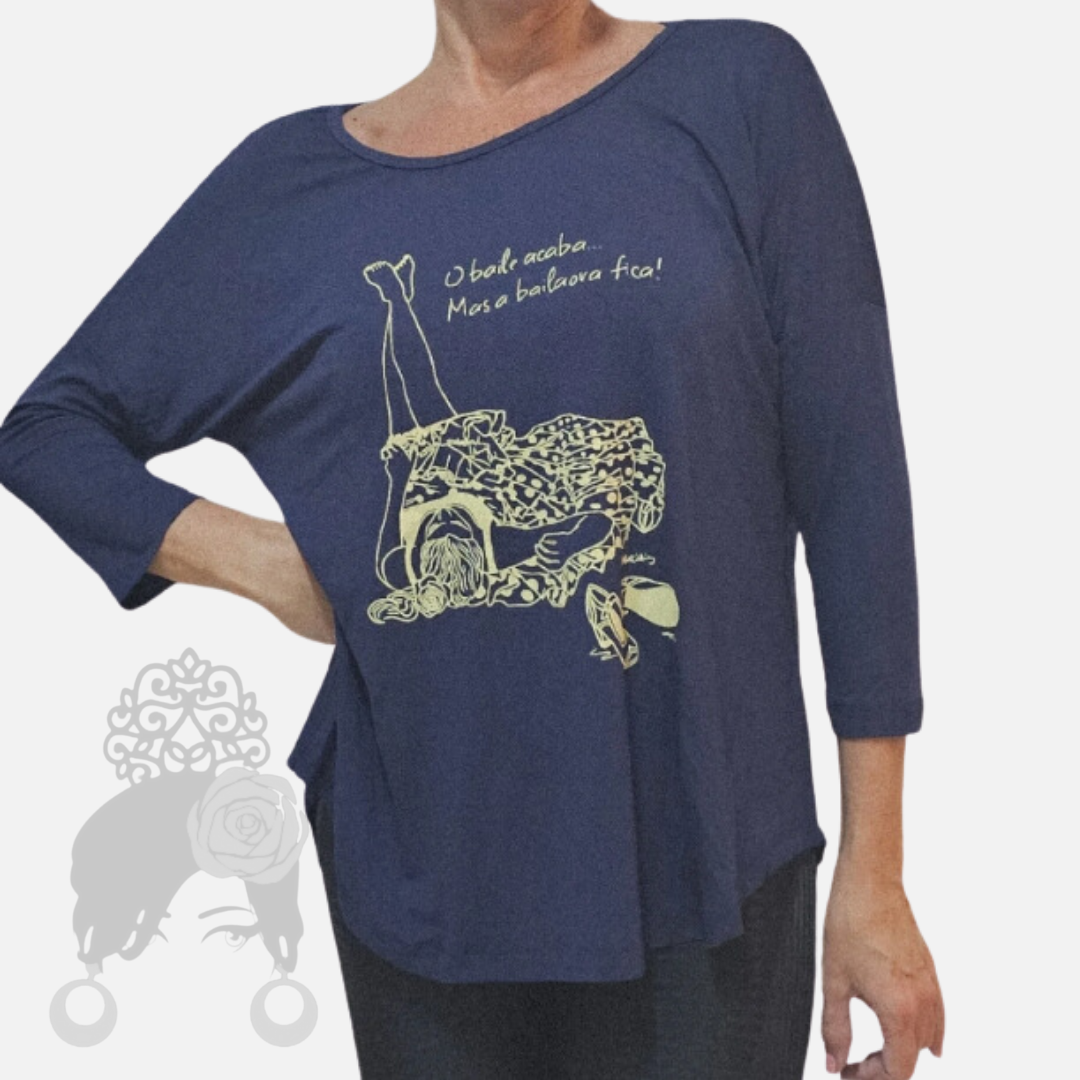 Camiseta de bailarina