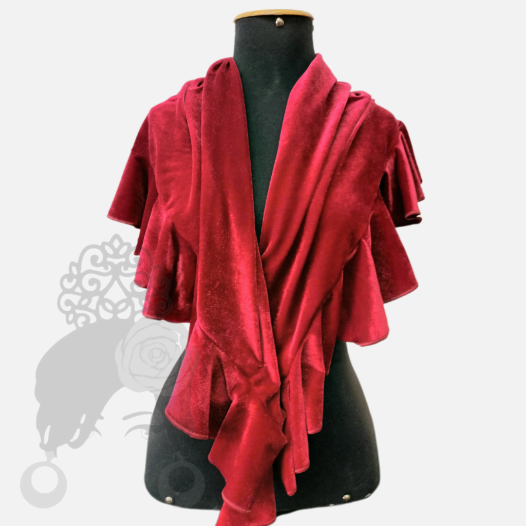 Velvet Peak with Ruffles