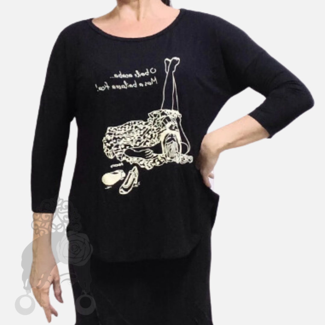 Camiseta de bailarina