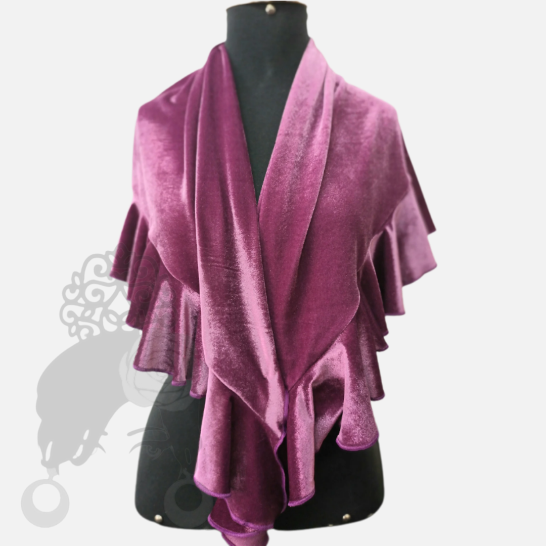 Velvet Peak with Ruffles
