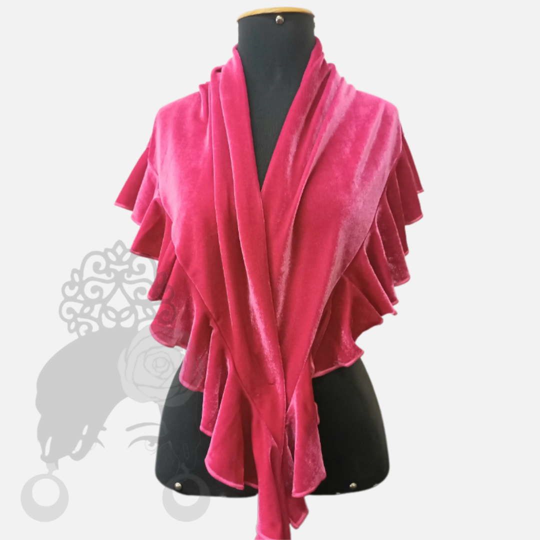 Velvet Peak with Ruffles