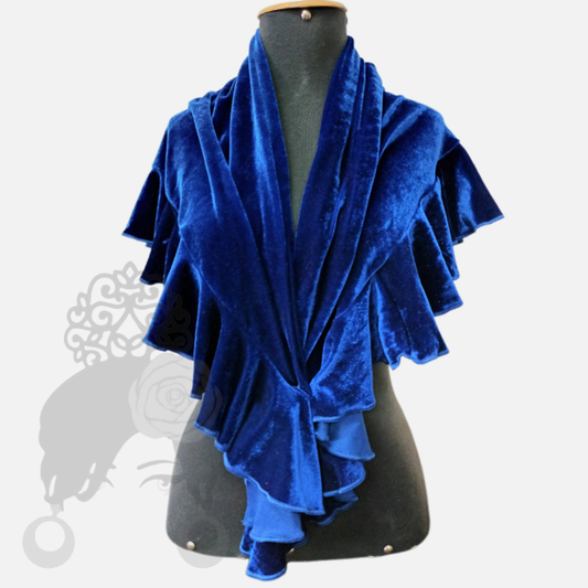 Pico de Veludo com Babados