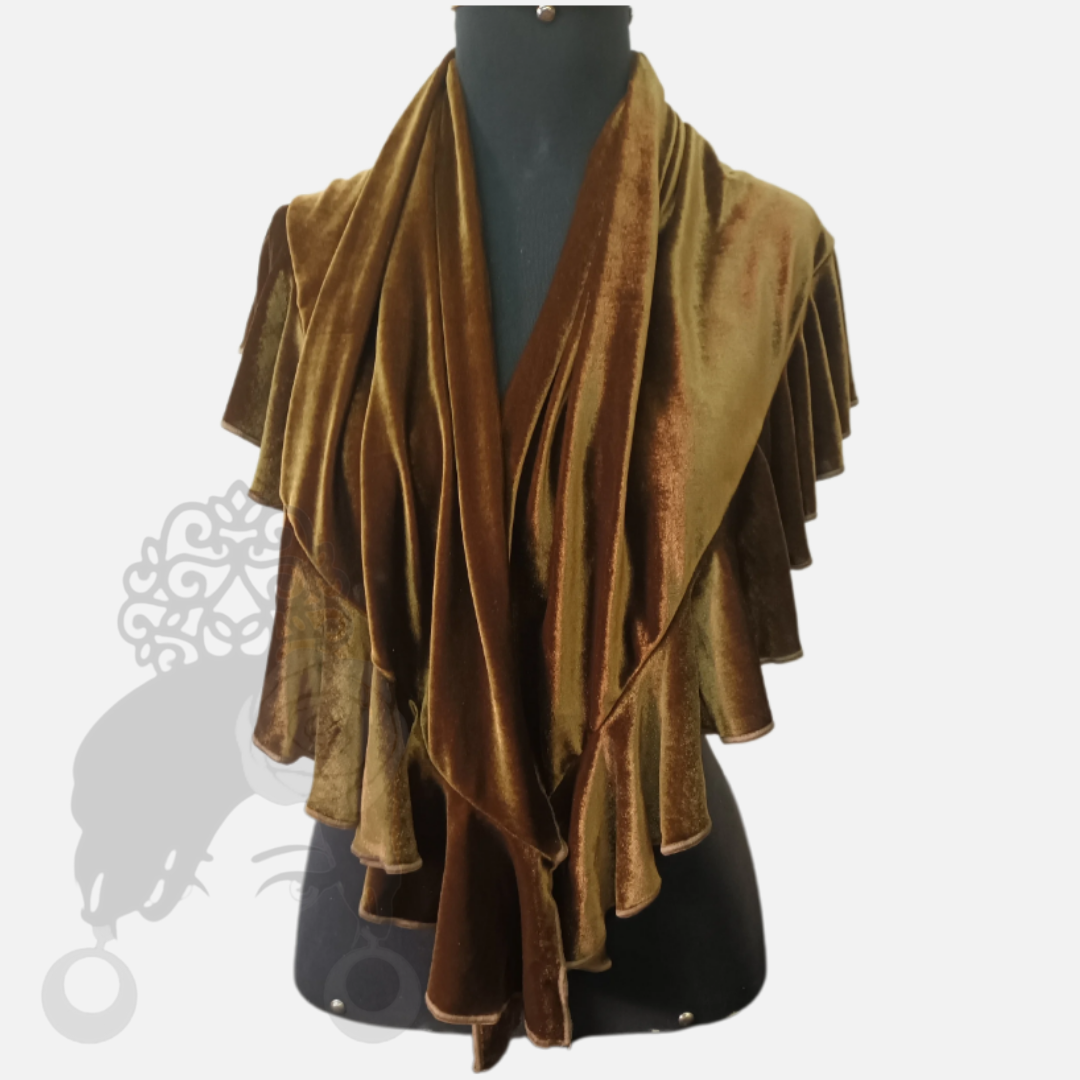 Velvet Peak with Ruffles