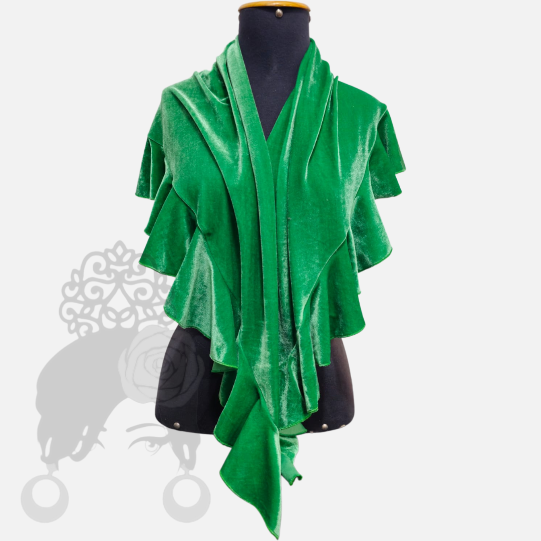 Velvet Peak with Ruffles