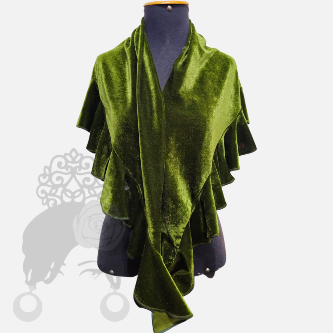 Velvet Peak with Ruffles