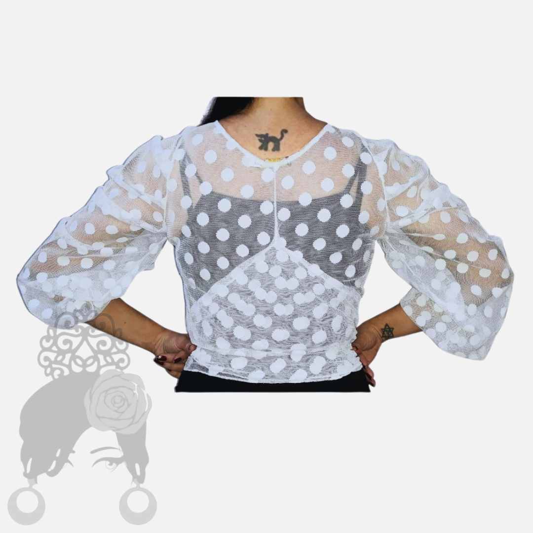 Blusa de tul Levanticas