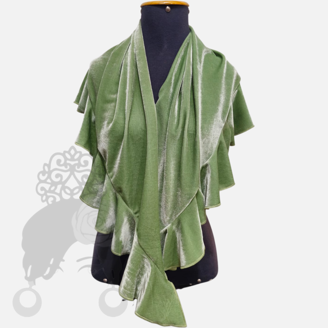 Velvet Peak with Ruffles
