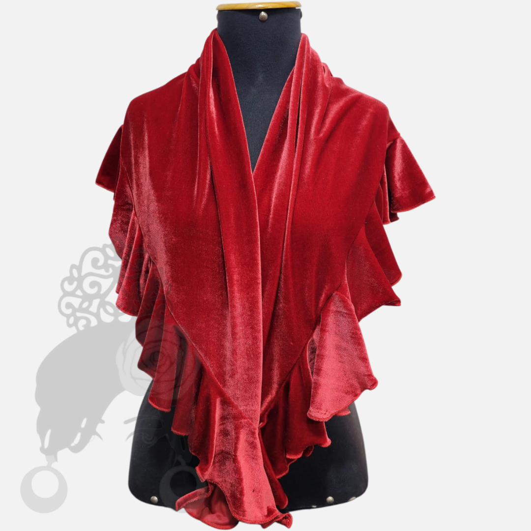 Velvet Peak with Ruffles