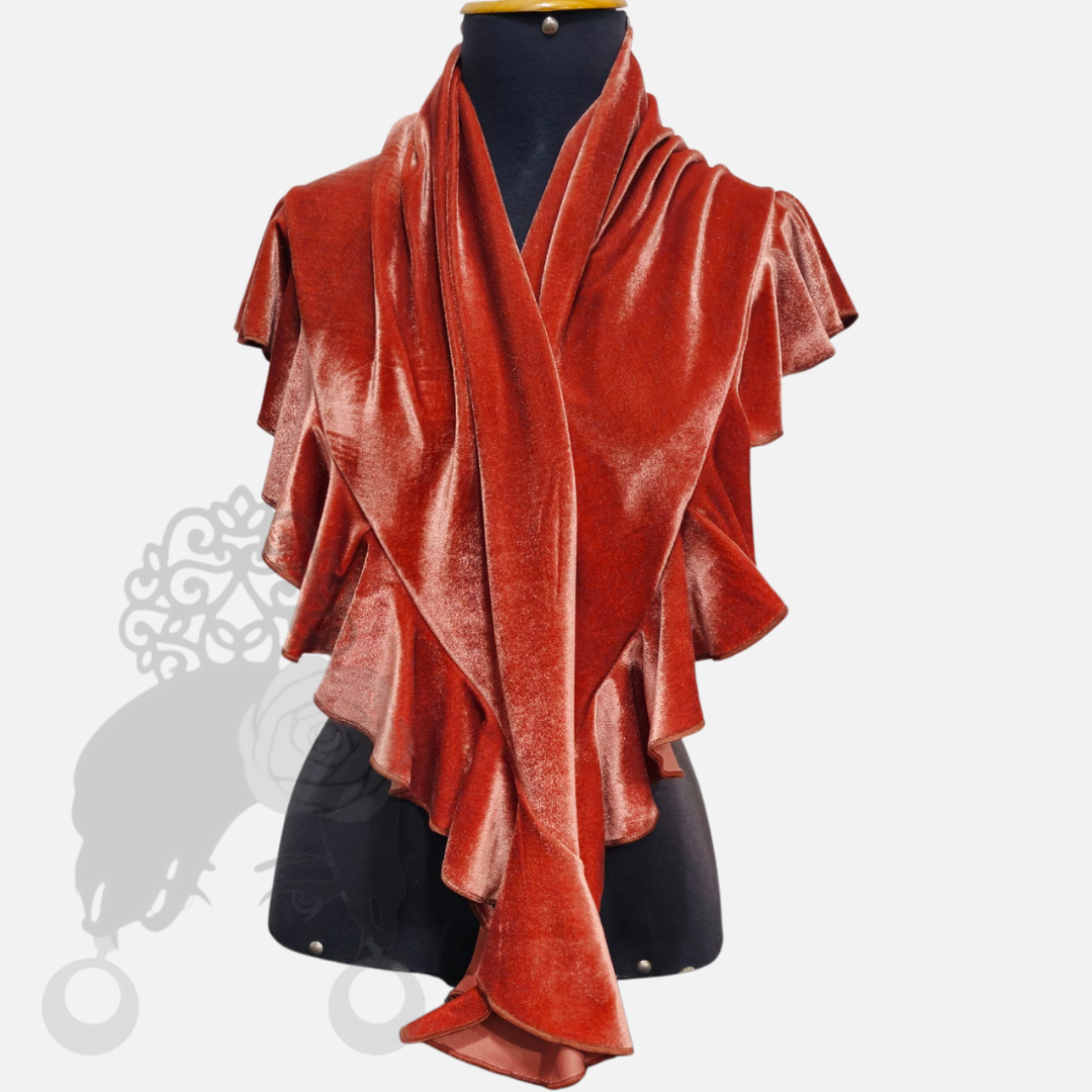 Velvet Peak with Ruffles