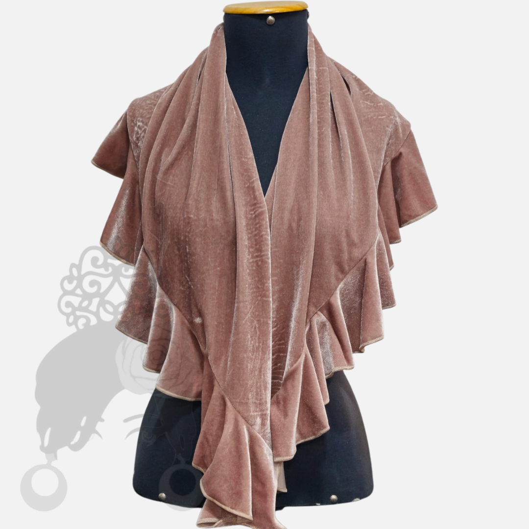 Velvet Peak with Ruffles
