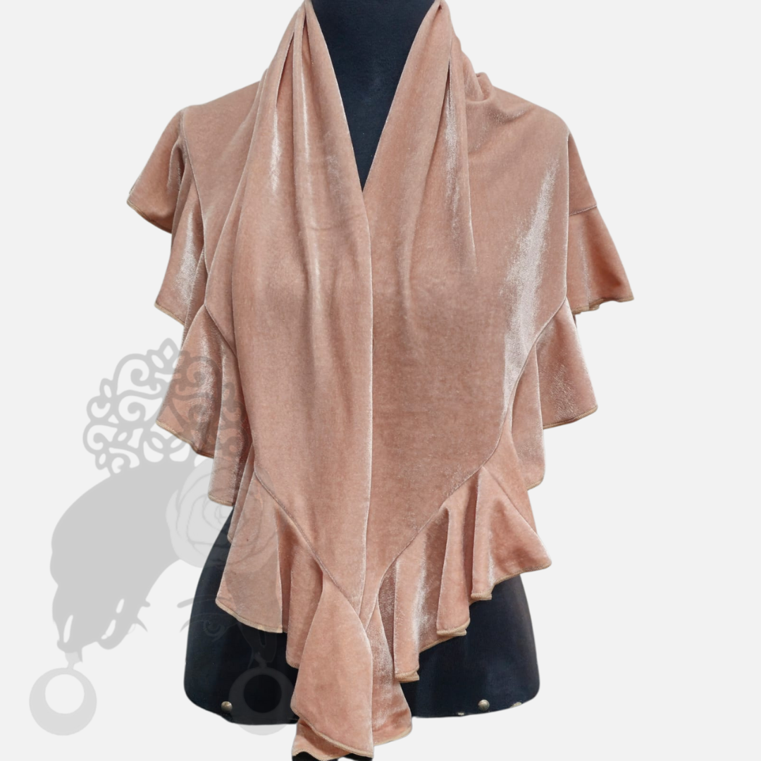 Velvet Peak with Ruffles