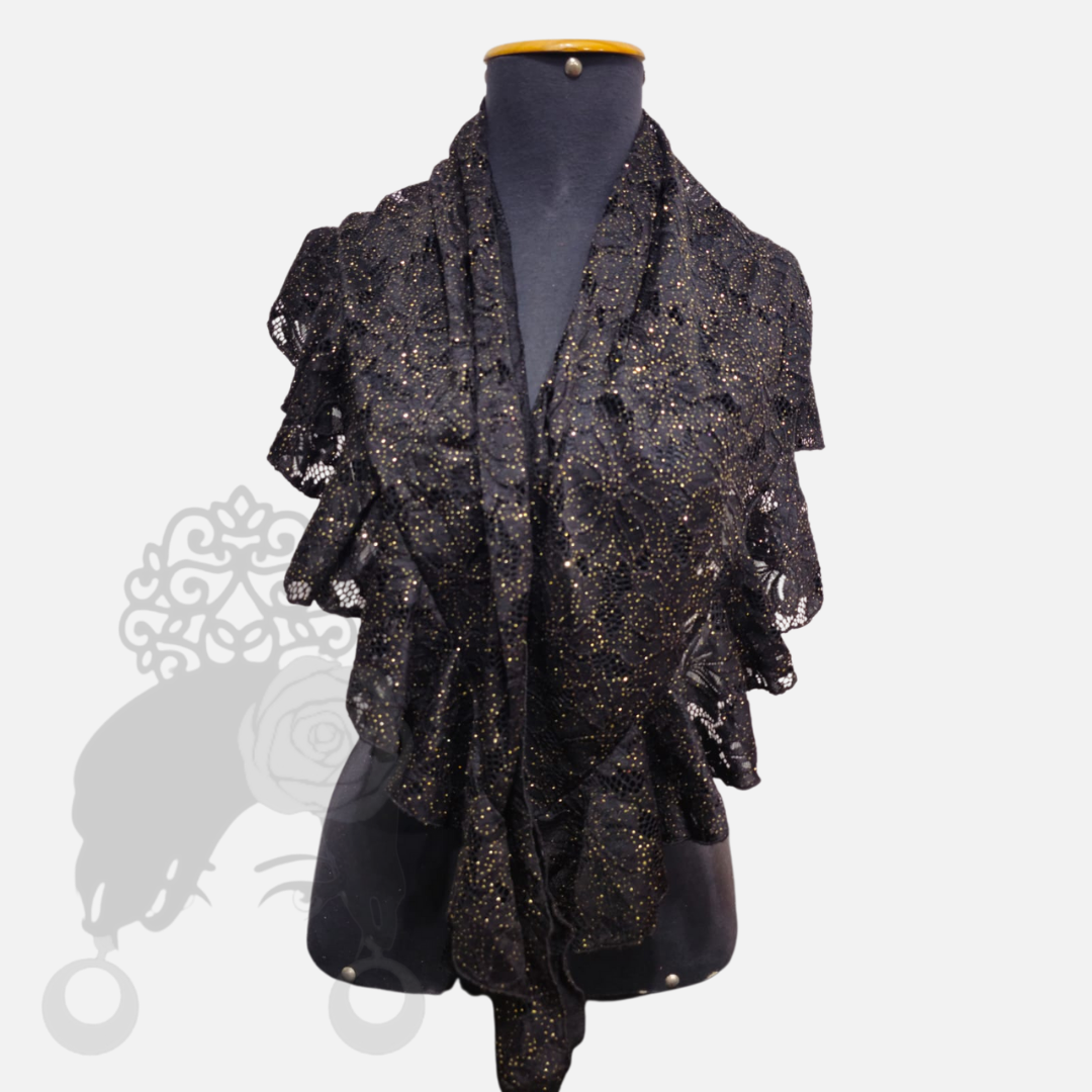 Ruffled Lace Pico