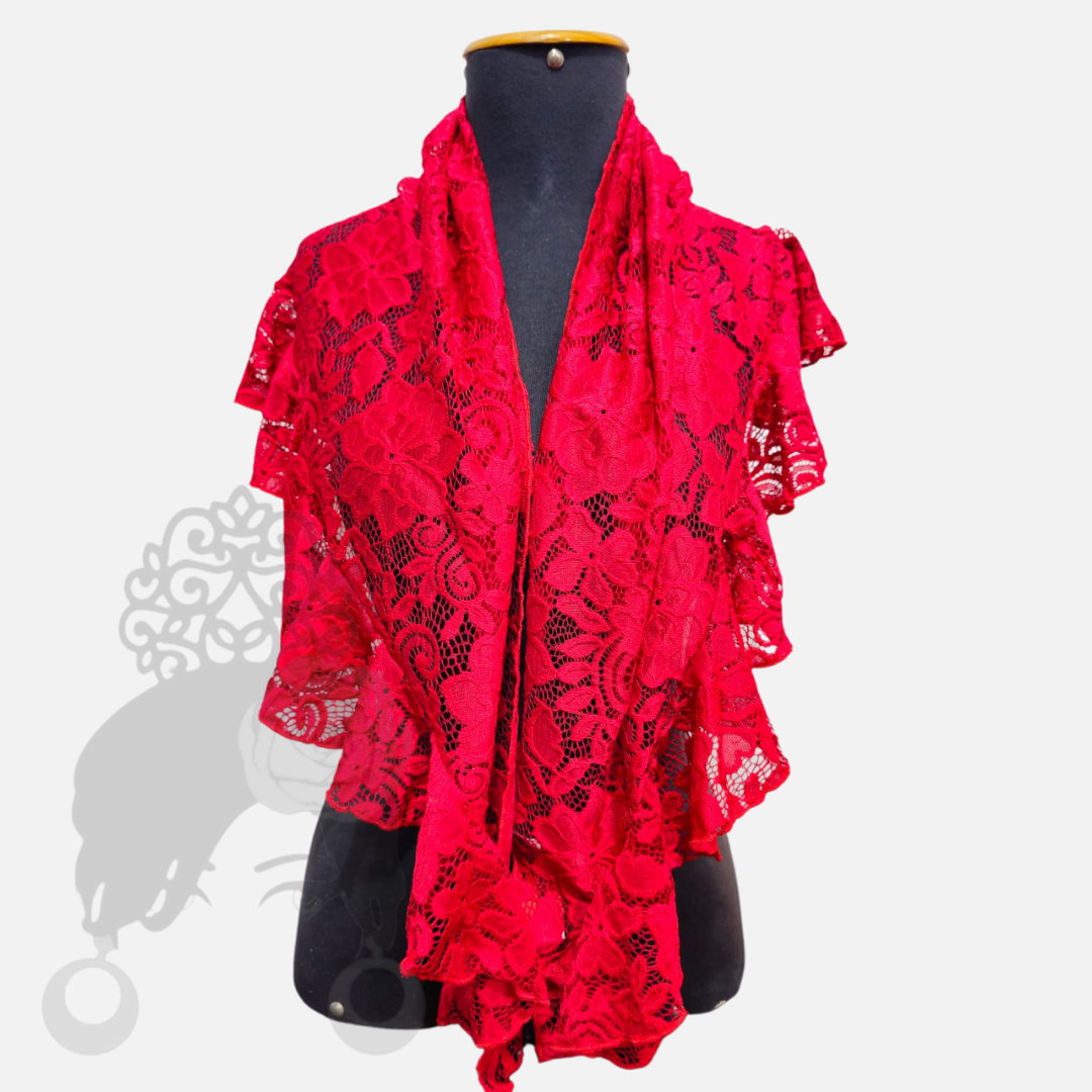 Ruffled Lace Pico