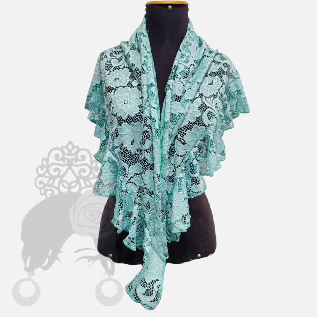 Ruffled Lace Pico