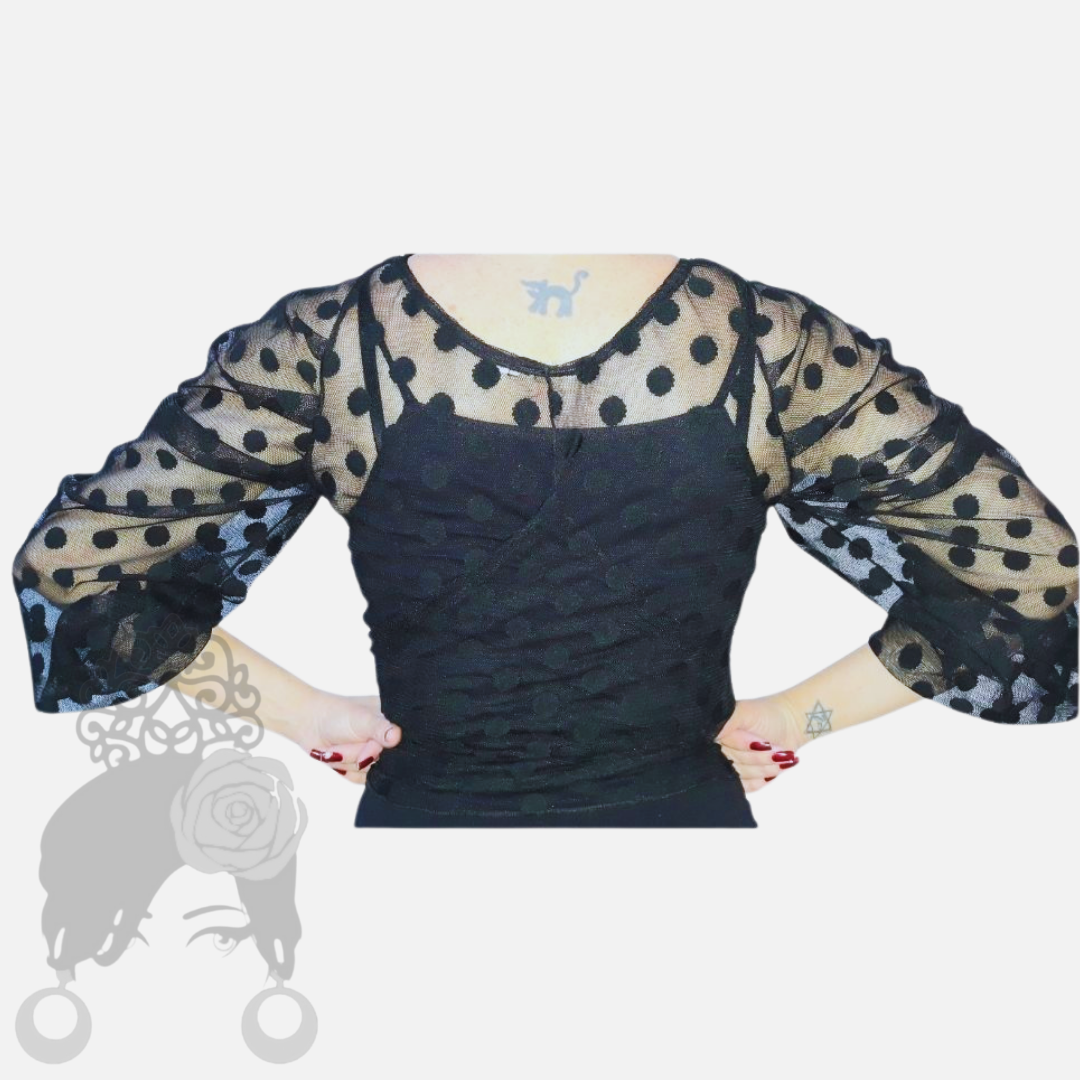 Blusa de tul Levanticas