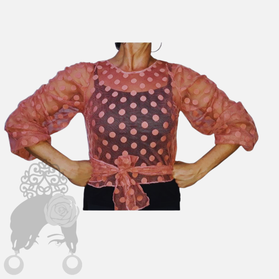 Blusa de tul Levanticas