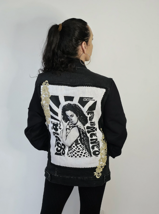 Lola Black Jeans Jacket