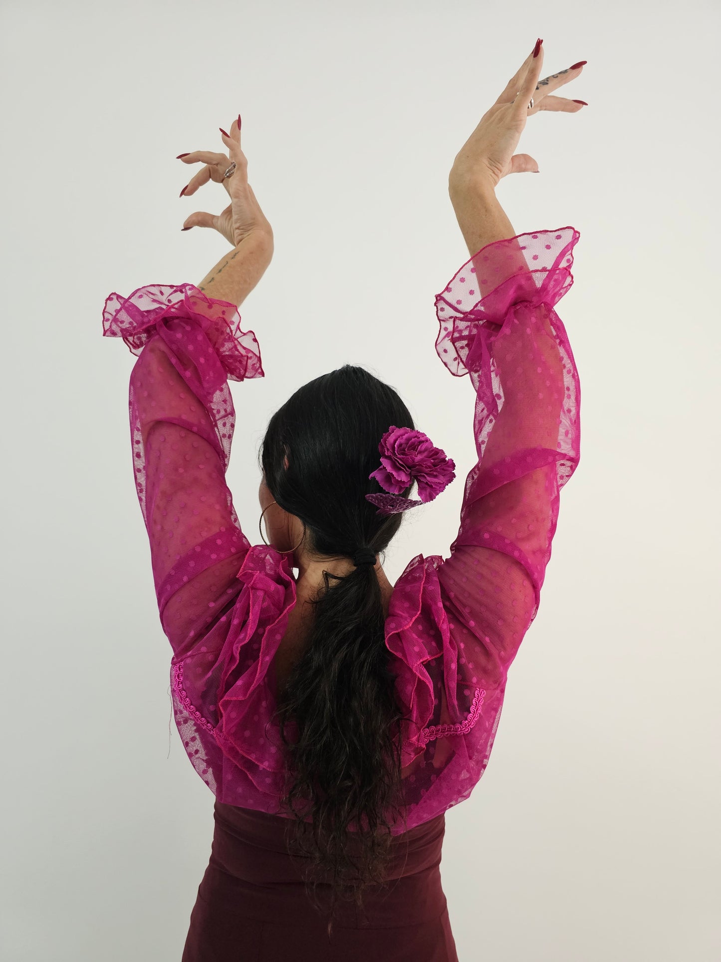 Tulle Cantiñas Blouse
