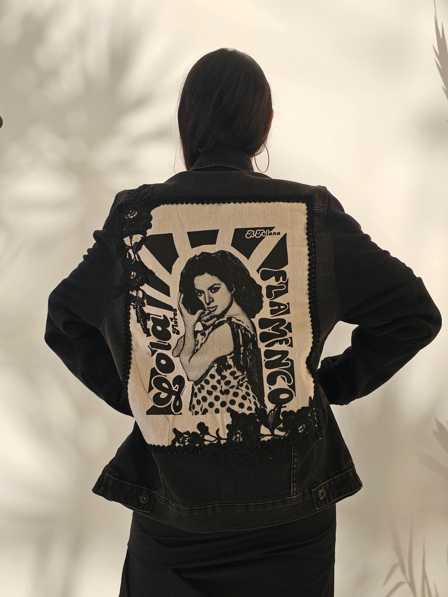 Lola Black Jeans Jacket