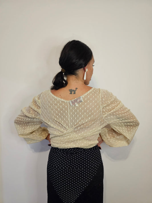 Blusa de tul Levanticas