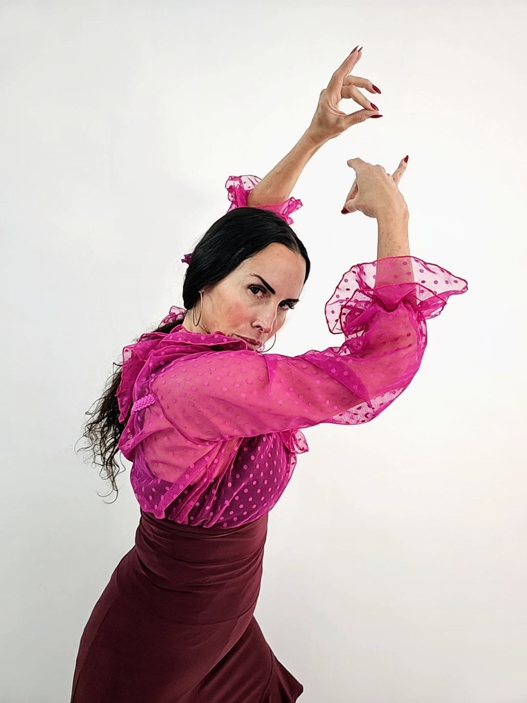 Tulle Cantiñas Blouse